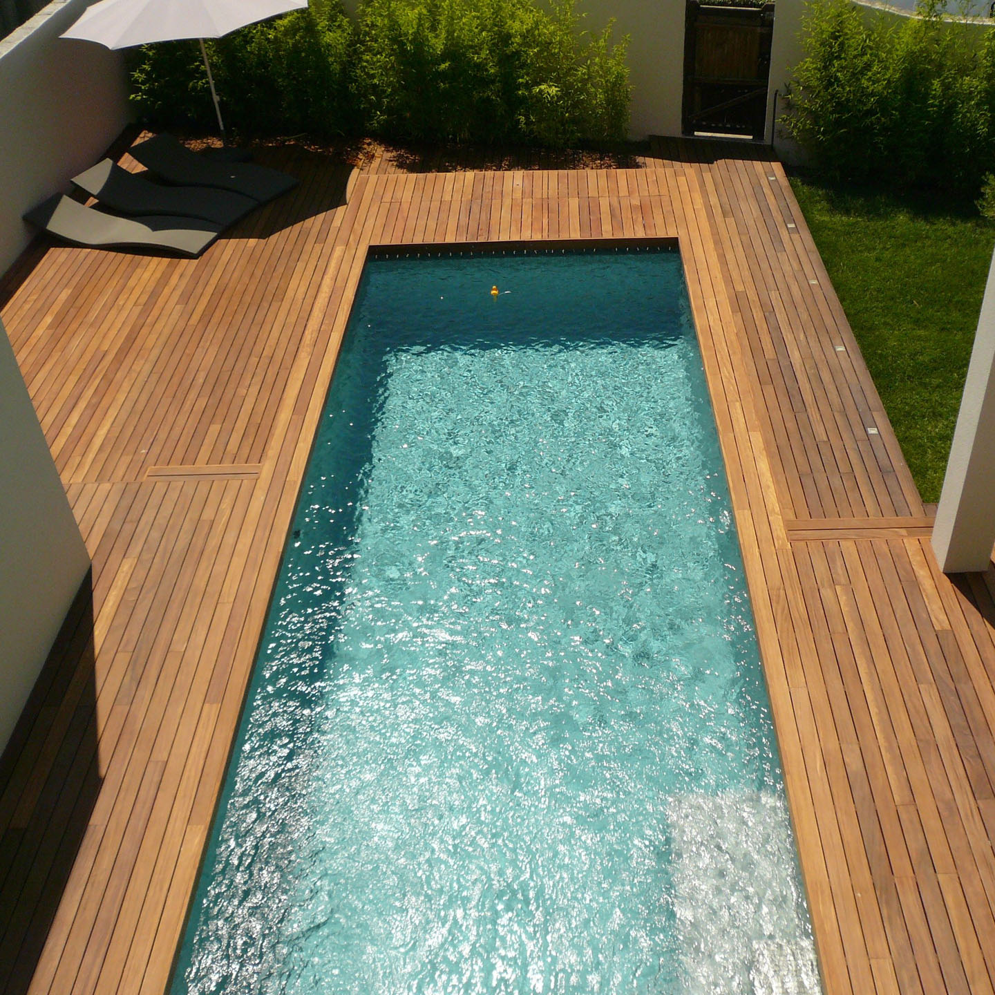 legno esterno piscina terrazzo